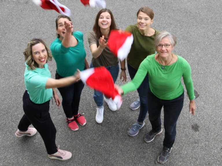 Team der Kinderphysio an Weihnachten